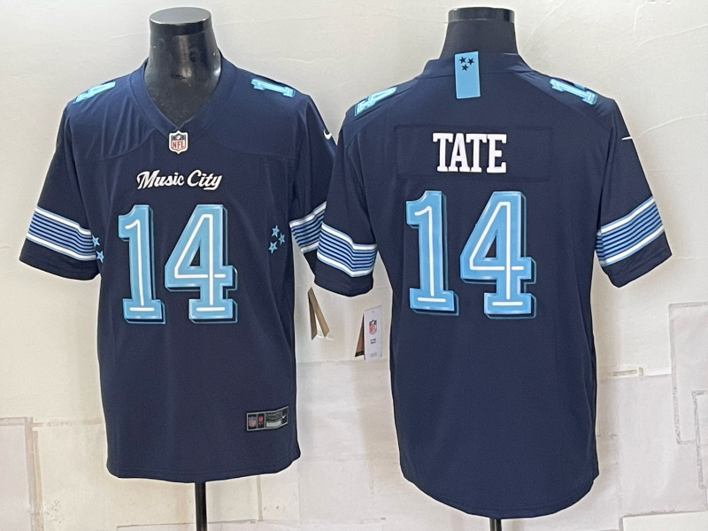 Men Tennessee Titans #14 Tate blue Nike NFL 2026 Rivalries limited Jersey 092403->tennessee titans->NFL Jersey
